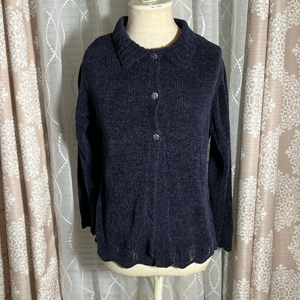 The Eagle's Eye Cardigan | Size M (10–12) | 100% Acrylic